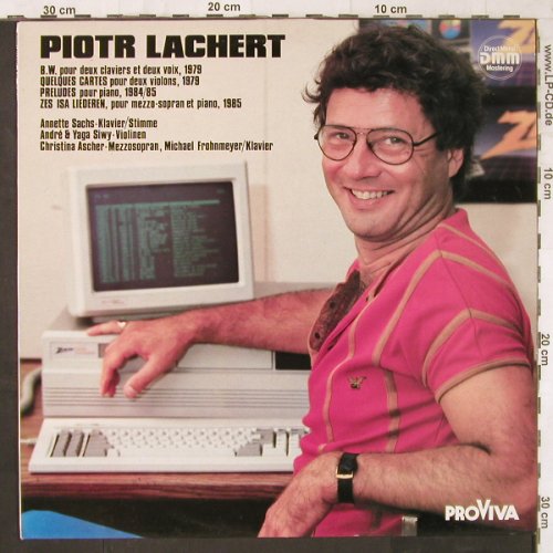 The first Piotr Lachert's music LP.